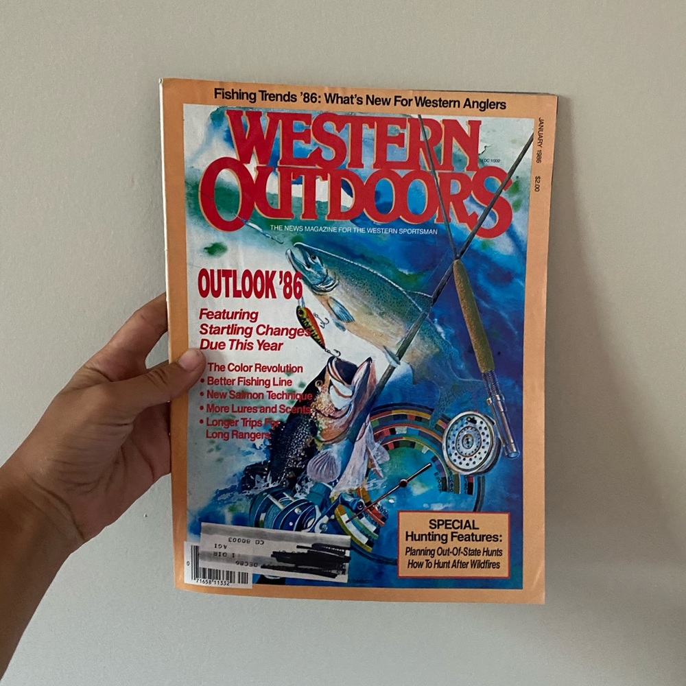WESTERN OUTDOORS VINTAGE MAGAZINE